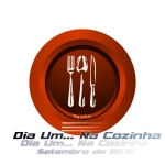 Logotipo Dia Um... Na Cozinha - Setembro 2015